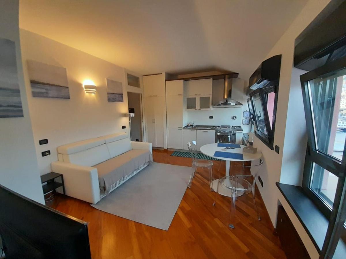 Ferienwohnung Bilocale Vista Mare Con Terrazzo-Porto Antico- Parcheggio Scontato Genua Exterior foto